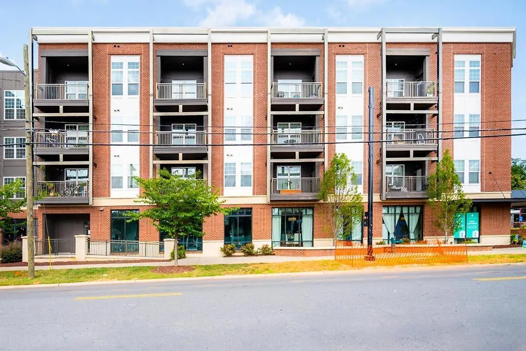 Urban Studio W Balcony Gym Apartment Charlotte United States